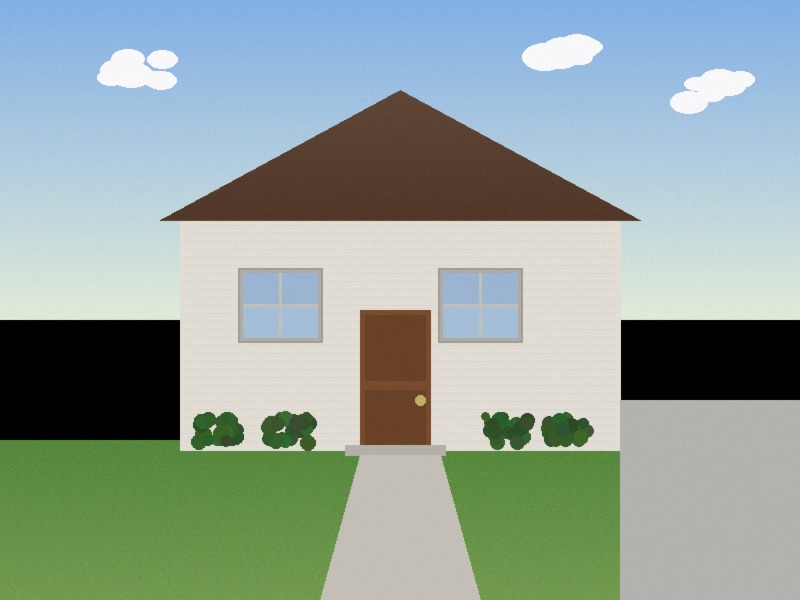 Beautiful home exterior